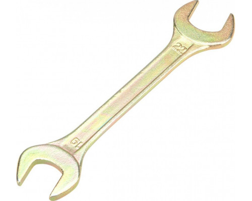 Ключ рожковый REXANT 12-5831-2 19х22 мм, желтый цинк
