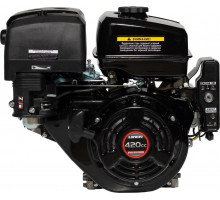 Бензиновый двигатель LONCIN G420FD (A type) D25 18A 15,0 л.с. (вал 25 мм, 18А, электростартер) 00-00002882