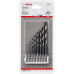 Бита для заворачивания BOSCH Кассета 8шт Impact Control HEX 2, 3, 4, 5, 6, 7, 8 сверло по металлу 10 мм 2608577139