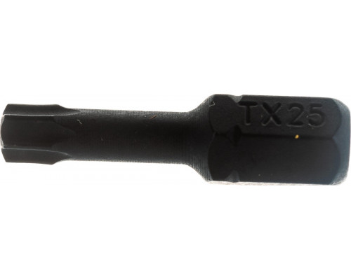 Бита для заворачивания D.BOR IMPACT Torsion TORX 25, 25 мм (арт. d-it-t25-025-010) (10 шт.) D03-DITT25025010