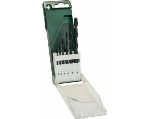 Сверло по металлу BOSCH HSS-R D2-8 6шт 2609255029