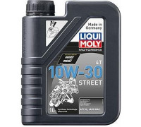 Масло для мотоциклов LIQUI MOLY SAE 10W30 Motorbike 4T Street 1 л 2526 синтетическое 2526