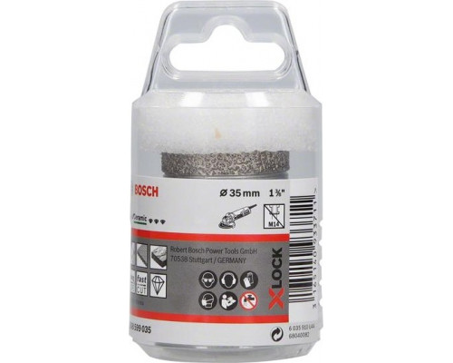 Алмазная коронка X-LOCK BOSCH 35 мм Dry Speed 2608599035