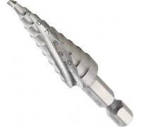 Сверло ступенчатое по металлу MAKITA 4-12 мм HSS D-40141 D-40141