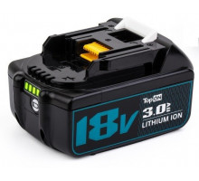 Аккумулятор TopON для Makita 18В, 3.0Ah (Li-Ion) TOP-PTGD-MAK-18-3.0