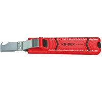 Нож для снятия изоляции KNIPEX 1620165SB с фиксированным лезвием KN-1620165SB