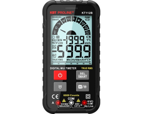 Мультиметр цифровой КВТ SMART KT 112В PROLINE 86326