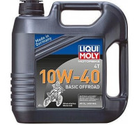 Масло для мотоциклов LIQUI MOLY SAE 10W40 Motorbike 4T Basic Offroad 4 л 3062 3062