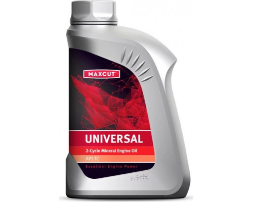Масло для 2-тактных двигателей MAXCUT 2T UNIVERSAL, 1л. минеральное 850930700