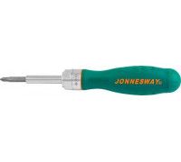 Отвертка с битами JONNESWAY DR0107S Рукоятка трещоточная в 7 предметов 048818