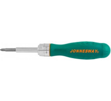 Отвертка с битами JONNESWAY DR0107S Рукоятка трещоточная в 7 предметов 048818