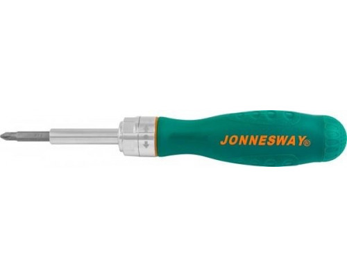Отвертка с битами JONNESWAY DR0107S Рукоятка трещоточная в 7 предметов 048818
