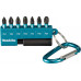 Набор бит MAKITA E-11994 Impact Black 25 мм 8 предметов E-11994