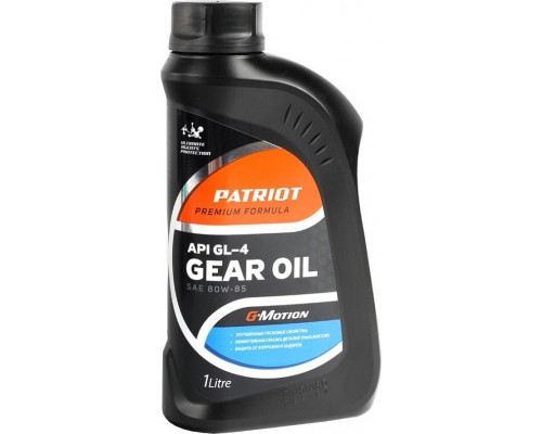 Масло трансмиссионное PATRIOT G-Motion Gear 80W 85 1 л 850030500