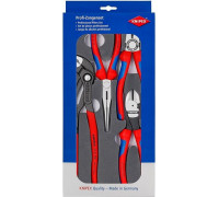 Набор шарнирно-губцевого инструмента KNIPEX basic 4 предмета 002001V15 KN-002001V15