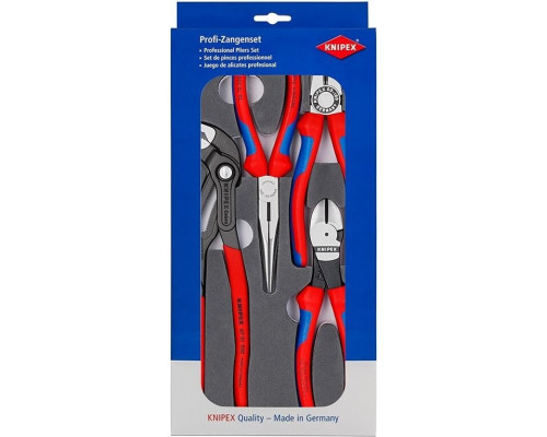 Набор шарнирно-губцевого инструмента KNIPEX basic, 4 предмета, 002001V15
