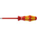Отвертка диэлектрическая WERA Kraftform Plus 100 VDE 1000 V 165i PZ/S # 1 х 80 мм WE-006190 WE-006190