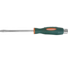 Отвертка шлицевая JONNESWAY D70S6125 ударная, силовая под ключ,SL6.5х125 047481