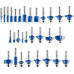 Набор фрез по дереву ЗУБР ПРОФЕССИОНАЛ 30 шт. 28796-H30