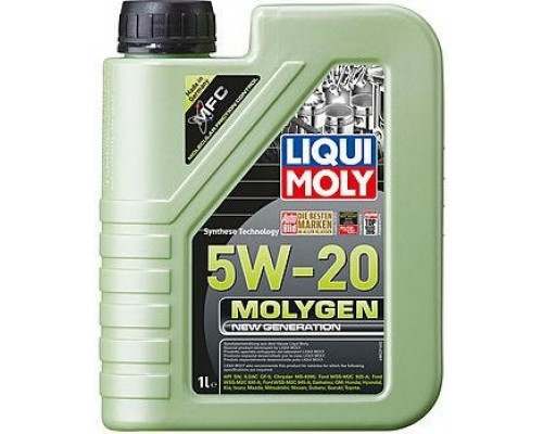 Масло моторное LIQUI MOLY SAE 5W20 Molygen New Generation 1 л 8539 8539