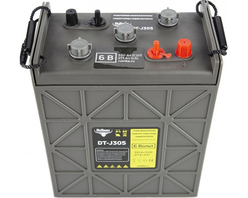 Аккумулятор RUTRIKE WET 6V 215A/H C3 тяговый DT-J305 (J305H-AC) 024200