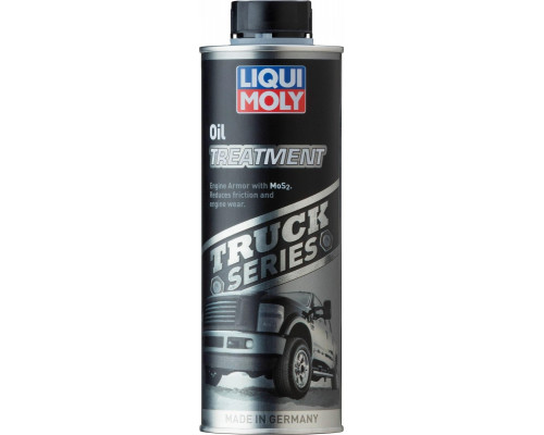 Присадка антифрикционная с дисульфидом молибдена LIQUI MOLY Truck Series Oil Treatment 0,5 л. 20998 для тяжелых внедорожников и пикапов 20998