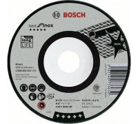 Шлифовальный круг по нержавеющей стали BOSCH 115х7х22 мм A 30 V INOX BF Best for Inox 2608603510