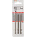 Бита для заворачивания BOSCH Extra Hard 89 мм PZ1 3шт 2607001581