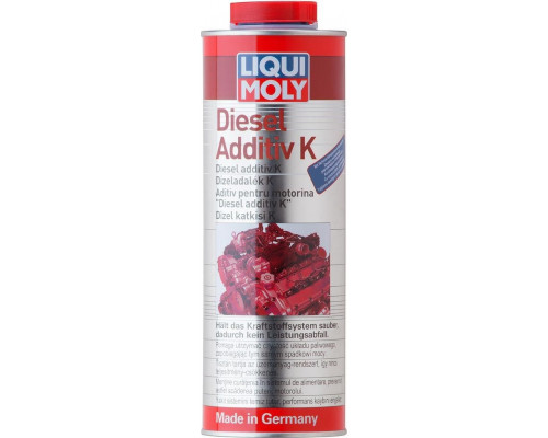 Присадка в дизтопливо (концентрат) LIQUI MOLY Diesel Additiv K 1 л. 2616 2616
