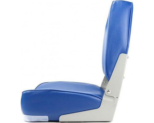 Кресло складное мягкое SKIPPER синий пластик SK75103B