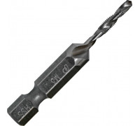 Сверло метчик ПРАКТИКА 3х0.5х49 мм HEX 1/4' (774-962) 774-962