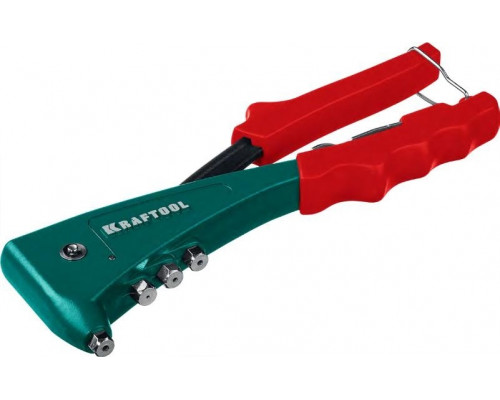 Клепальник KRAFTOOL Combo2-M6 комбинированный в кейсе, резьбовые м3-м6, вытяжные 31180
