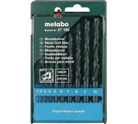 Набор сверл по металлу METABO HSS-R 10 шт. (1-10 мм) 627158000 627158000