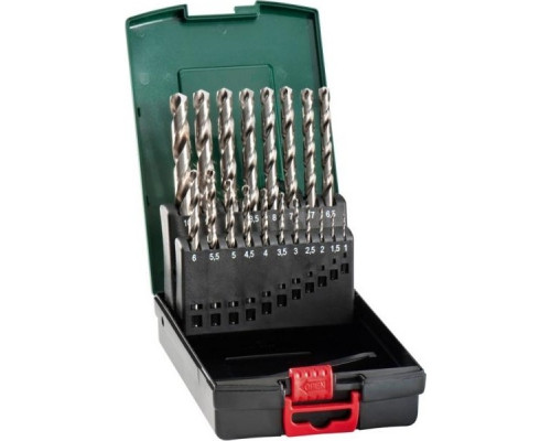 Набор сверл по металлу METABO HSS-G 19 шт. (1-10 мм) 627097000 627097000