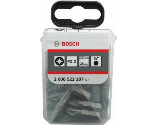 Бита для заворачивания BOSCH РZ2х25 мм TicTac PRO 2608522187