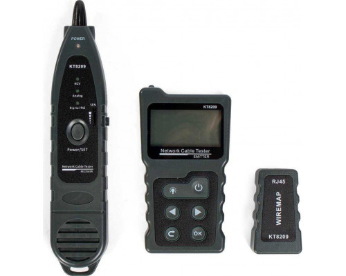 Тестер КВТ кабельный KT 8209 PROLINE с PoE