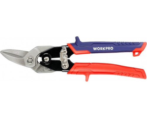 Ножницы по металлу WORKPRO WP214020 проф авиационные 250мм левые