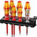 Набор отверток диэлектрических WERA Kraftform Plus 100 WE-006148 160I/165I/7 SATZ 7TLG. WE-006148