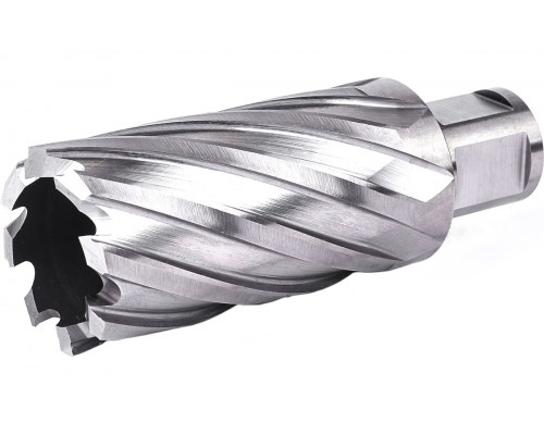 Сверло по металлу Профоснастка D40 L=55/88 мм №34 WELDON19 HSS M2 корончатое 40101034
