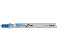 Пилки по металлу BOSCH T118А (5шт.) 2608631013