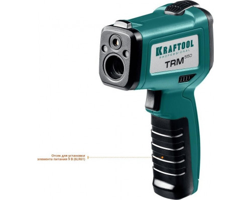 Пирометр KRAFTOOL TRM-550 инфракрасный, -50°С +550°С, 45705-550