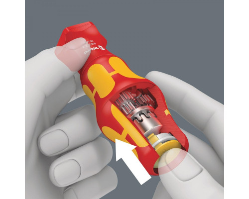 Рукоятка-держатель, 9x125 мм WERA 05057481001 827 T i Kraftform Turbo VDE 9x125 мм WE-057481