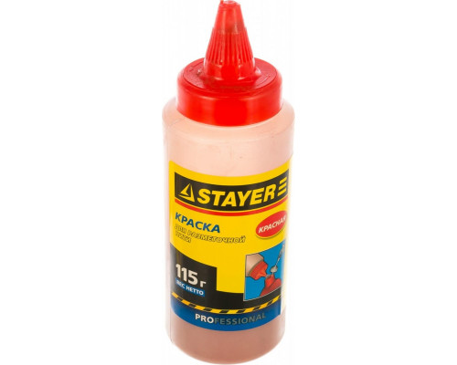 Отбивка STAYER MASTER краска для разметочной нити, красная, 115г 2-06401-2_z01