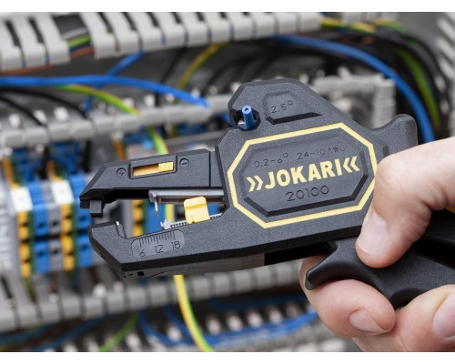 Автоматический съемник изоляции Jokari SECURA 2K для тонкопров. проводников сечением от 0,2-6 мм 20100