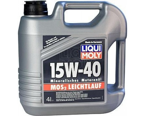 Масло моторное LIQUI MOLY SAE15W40 MoS2 Leichtlauf 4 л 1949/2631 2631/1949
