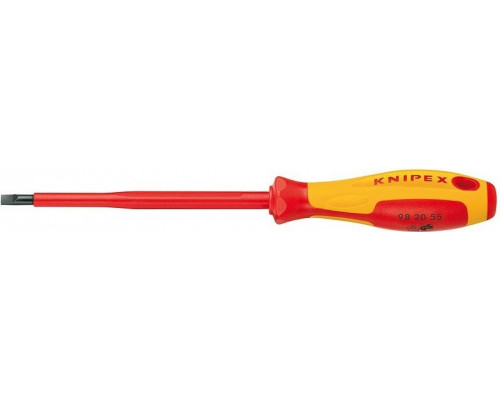 Отвертка крестовая диэлектрическая KNIPEX 982401 1000 V, PH1 x 175 мм KN-982401