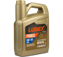Масло моторное Lubex PRIMUS FM 5W30 5 л. синтетическое L034-1315-0405