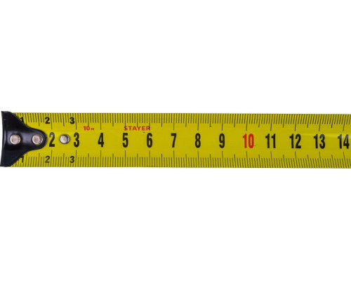 Рулетка STAYER АutoLock 10 м х 25 мм с автостопом 2-34126-10-25