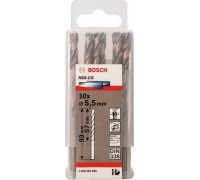 Сверло по металлу BOSCH кобальтовое 5.5 мм (уп10шт) 2608585888