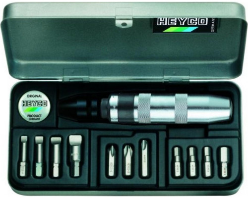 Отвертка ударная Heyco 13 предметов HE-03310000000